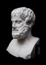 Aristotle Sculpture Royalty Free Stock Photo