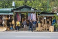Aritao, Nueva Viscaya, Philippines - A roadside handicrafts store along the Pan-Philippine Highway Royalty Free Stock Photo