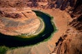 Arizona. Canyon american national park. West USA. Horseshoe bend Glen Canyon. Royalty Free Stock Photo