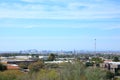 Arizona Capital City of Phoenix as seen from South Mountain Hills Royalty Free Stock Photo