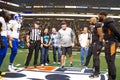 Arizona Cardinals Coach Coin Toss Royalty Free Stock Photo