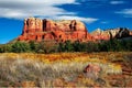 Arizona, Cathedral mountain desert landscape. Royalty Free Stock Photo