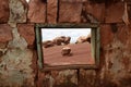 Arizona cliff dwellers house near Vermilion Cliffs