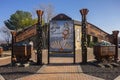 Arizona Copper Art Museum Building Exterior in Historic Clarkdale Royalty Free Stock Photo