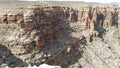 Arizona desert, beautiful, steep canyon. dangerous cliff, breathtaking