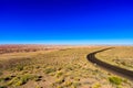 Arizona desert highway Royalty Free Stock Photo