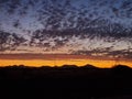 Arizona Desert landscape Background summer sunset Royalty Free Stock Photo