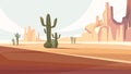 Arizona desert scenery. Royalty Free Stock Photo