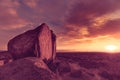 Arizona desert vista, view from Boulders Royalty Free Stock Photo