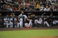 Arizona Diamondbacks dugout