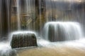 Arizona Falls Smooth Water Motion Flow Phoenix Canal Royalty Free Stock Photo