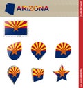 Arizona Flag Set, Flag Set #241