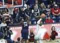 Arizona Forward Deandre Ayton Evades UConn`s David Onuorah Royalty Free Stock Photo