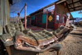 Arizona Ghost Town ruins and forgotten posessions Royalty Free Stock Photo