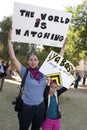 Arizona Immigration Law SB 1070 Protest Royalty Free Stock Photo