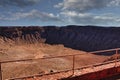 Arizona Meteor Crater Near Winslow Royalty Free Stock Photo