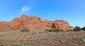 Arizona Mountain Showing Erosion And Striation Royalty Free Stock Photo