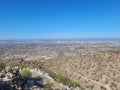Arizona Phoenix mountain height view Royalty Free Stock Photo