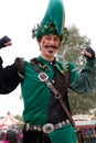 Arizona Renaissance Festival Costumed Character Royalty Free Stock Photo