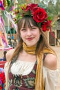 Arizona Renaissance Festival Costumed Female Character