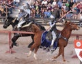 Arizona Renaissance Festival Jousting Royalty Free Stock Photo