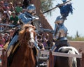 Arizona Renaissance Festival Jousting Royalty Free Stock Photo