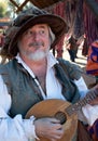 Arizona Renaissance Festival Musician Royalty Free Stock Photo