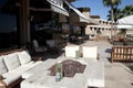 Arizona Resort Hotel Outdoor Patio Royalty Free Stock Photo