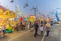 Arizona State Fair at Sunset Royalty Free Stock Photo