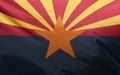 Arizona State Flag Royalty Free Stock Photo