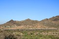 Arizona State Route 51 highway as seen from Dreamy Draw Recreation Area in Phoenix