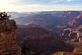 Arizona sunset Grand Canyon National Park Yavapai Point Royalty Free Stock Photo