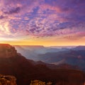 Arizona sunset Grand Canyon National Park Yavapai Point Royalty Free Stock Photo