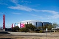 Arizona-2023 Super Bowl LVII Stadium in Glendale Sportsman`s Park Royalty Free Stock Photo