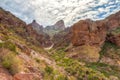 Arizona--Superstition Mountain Wilderness-Lost Dutchman State Park-Siphon Draw Trail, Royalty Free Stock Photo