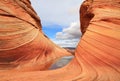 Arizona/Utah: Coyote Buttes - The WAVE after Rain Royalty Free Stock Photo