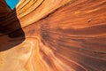 Arizona Wave - Famous Geology rock formation in Pariah Canyon, USA Royalty Free Stock Photo