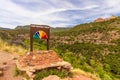 Arizona Wildfire Danger Gauge In Sedona Royalty Free Stock Photo