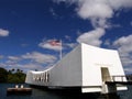 Arizona World War Two Memorial Hawaii Royalty Free Stock Photo