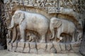 Arjuna`s Penance Mahabalipuram, India