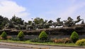 Arjuna Wijaya statue in Jakarta, Indonesia