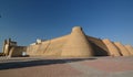 Panoramic view of The Ark. Bukhara. Uzbekistan Royalty Free Stock Photo