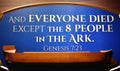 The Ark Encounter - Quote Royalty Free Stock Photo