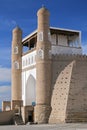 Ark fortress gate in Bukhara, Uzbekistan Royalty Free Stock Photo