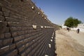 The Ark Fortress wall in Bukhara, Uzbekistan