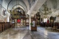 Interior of Arkadi monastery at Crete island, Greece Royalty Free Stock Photo