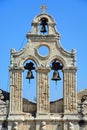 Arkadi monastery bell tower, Crete. Royalty Free Stock Photo