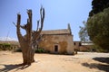 Arkadi monastery and country yard, Crete Royalty Free Stock Photo