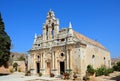 Arkadi monastery, Crete. Royalty Free Stock Photo