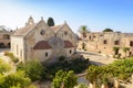 Arkadi monastery. Crete, Greece Royalty Free Stock Photo